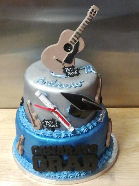 Music Graduation Cake Ideas