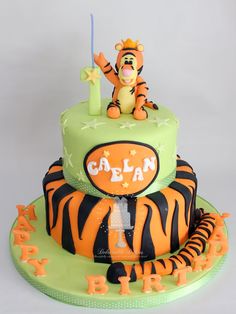 My Friends Tigger and Pooh Birthday Cake Ideas