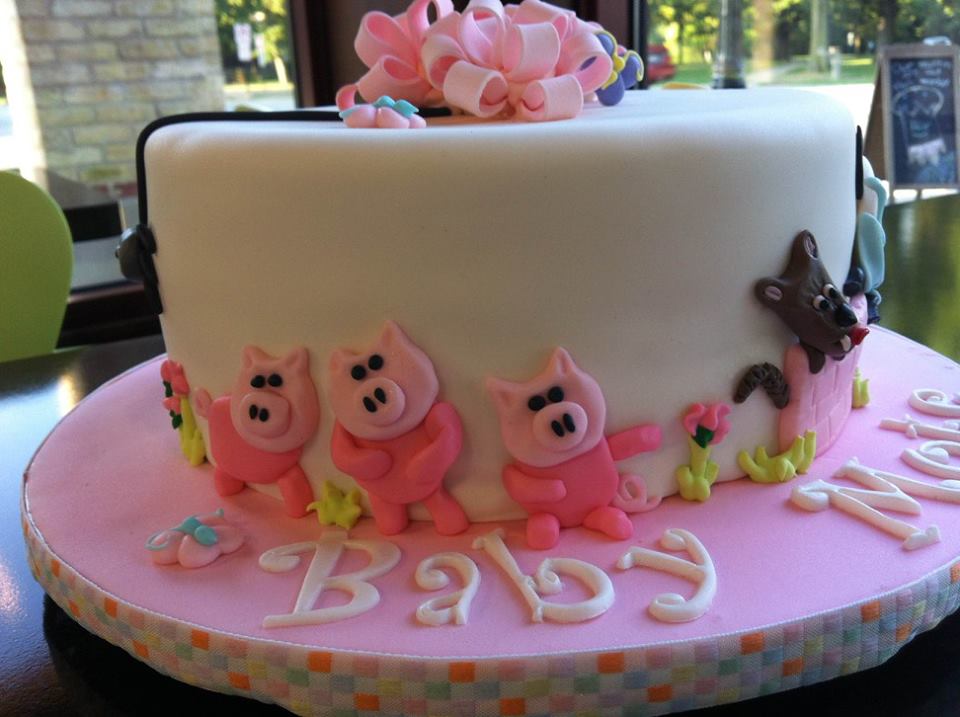 Nursery Rhyme Theme Baby Shower Cake Nursery Rhyme Theme Baby Shower Cake