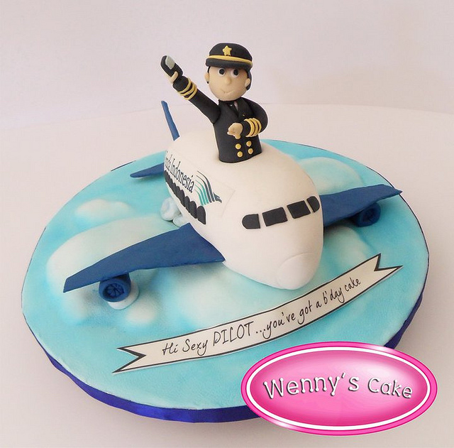 Pilot Birthday Cake Pilot Birthday Cake