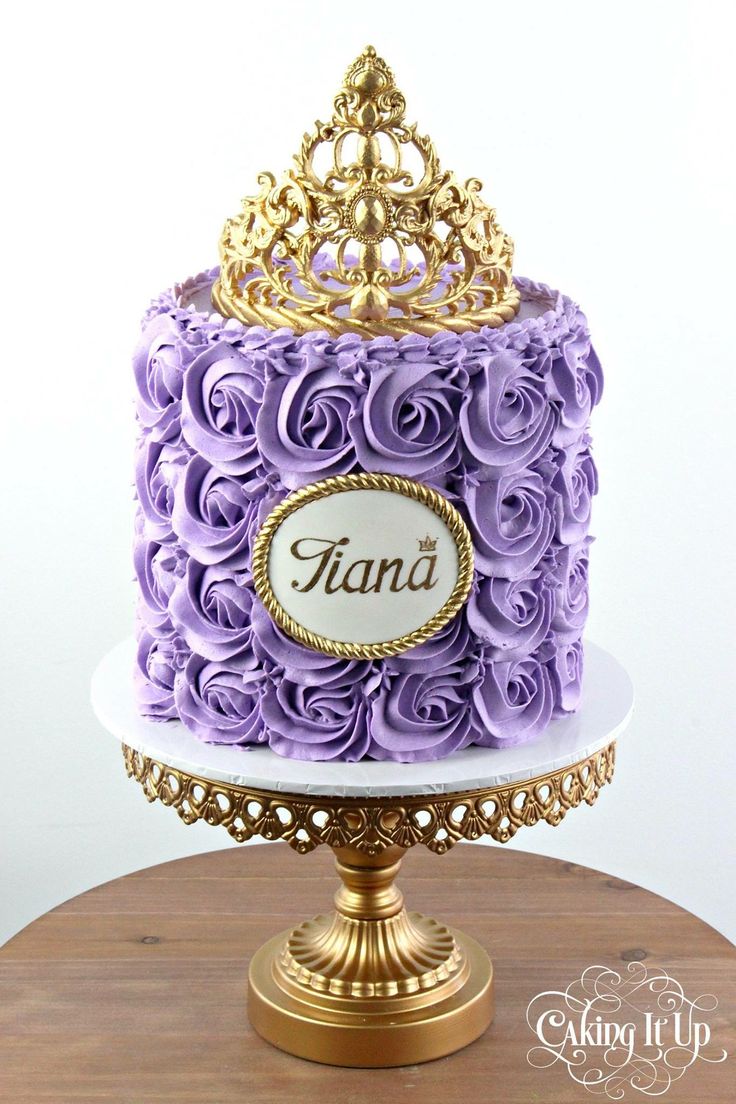 Princess Birthday Cake Buttercream