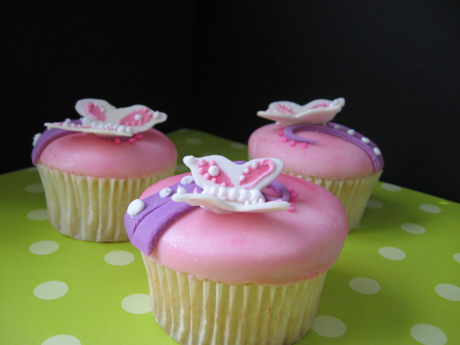 Purple Butterfly Cupcake Cake Purple Butterfly Cupcake Cake