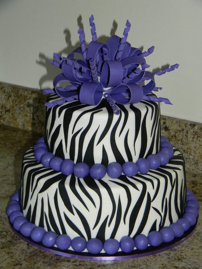 12 Photos of Blue And Pink Zebra Birthday Cakes