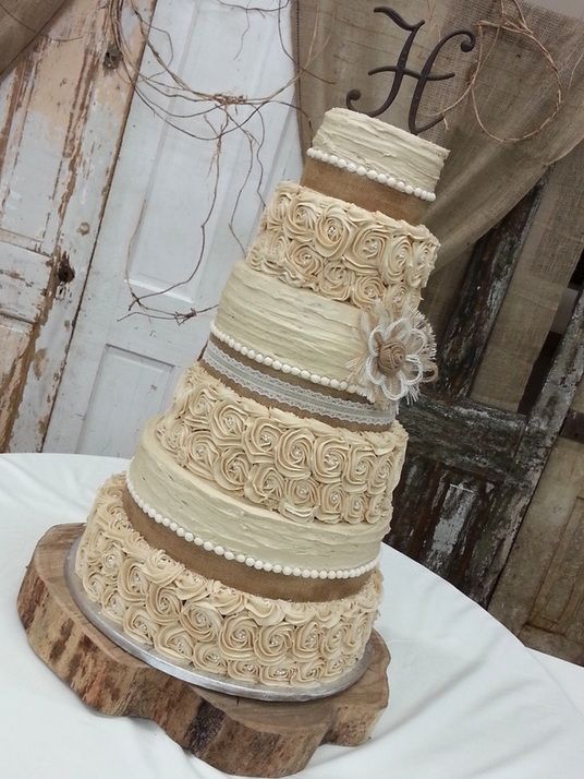 Rustic Wedding Cake Rustic Wedding Cake