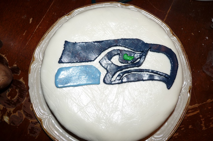 Seattle Seahawks Birthday Cake Seattle Seahawks Birthday Cake