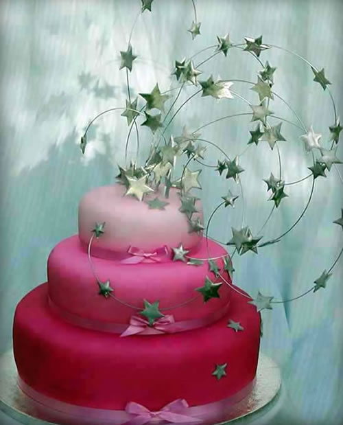 Shooting Star Wedding Cake Shooting Star Wedding Cake