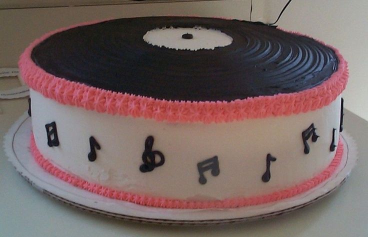 Sock Hop Birthday Cake