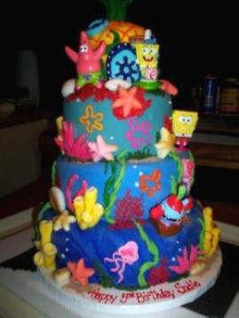9 Photos of Spongebob Birthday Cakes Star Market