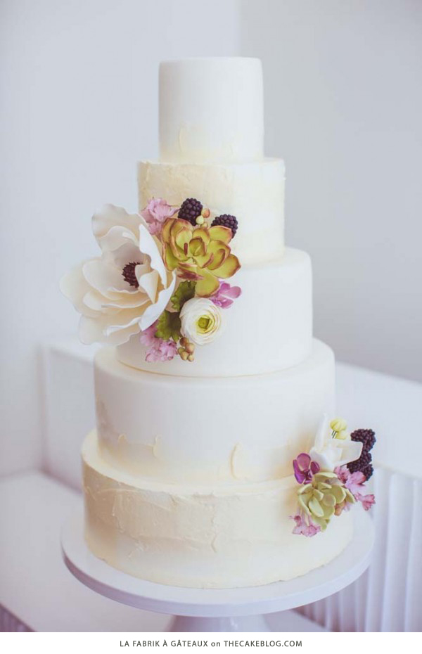 Spring Flowers Cake Buttercream