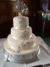 Star Wedding Cake