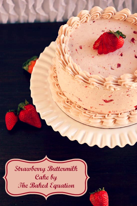 Strawberry Buttermilk Cake Recipe