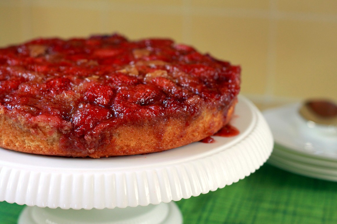 Strawberry Upside Down Cake