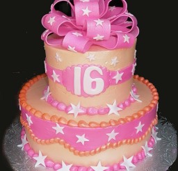 Sweet 16 Birthday Cake