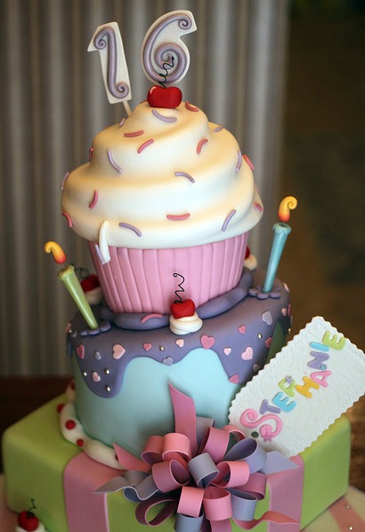 Sweet 16 Cake Idea Sweet 16 Cake Idea