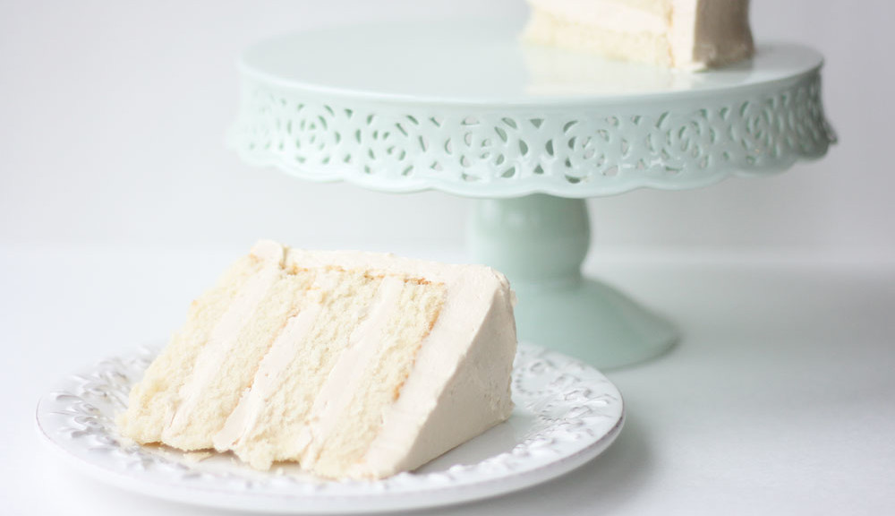 Swiss Meringue Buttercream Cake