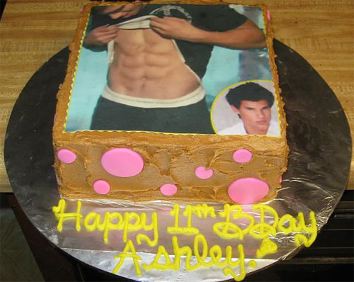 Taylor Lautner Birthday Cakes Taylor Lautner Birthday Cakes