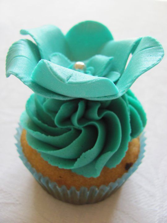 Teal Cupcakes Teal Cupcakes