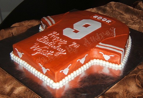 Texas Longhorn Birthday Cake