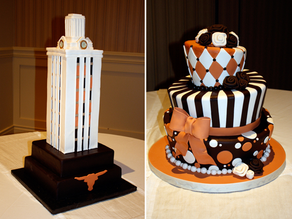 Texas Longhorns Wedding Cake