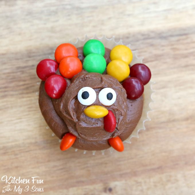 Thanksgiving Turkey Cupcakes Recipe Easy