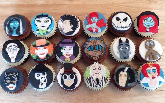 Tim Burton Cupcake Tim Burton Cupcake