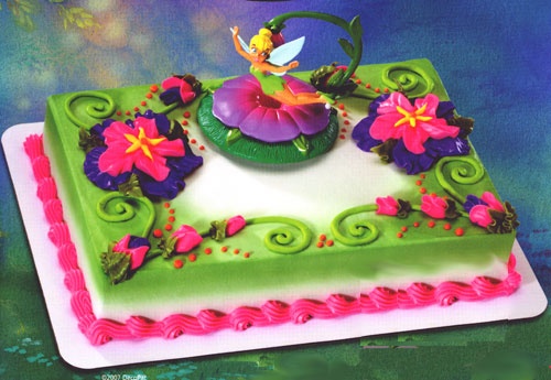 Tinkerbell Birthday Cake