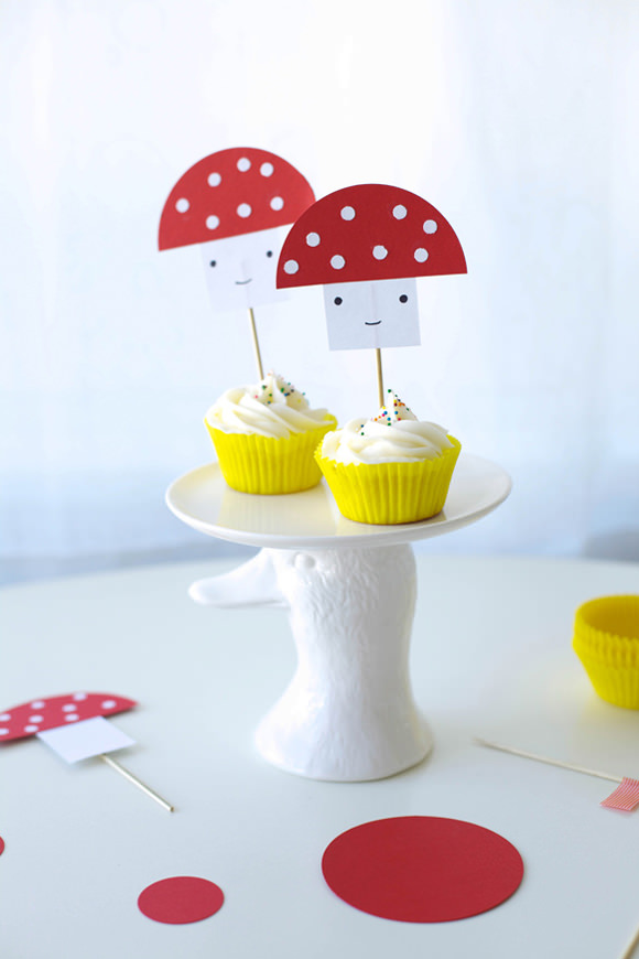 Toadstool Mushroom Cake