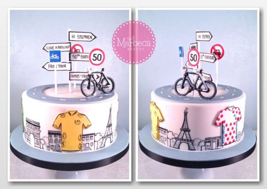 Tour De France Birthday Cake