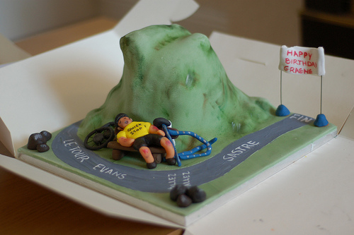 Tour De France Birthday Cake