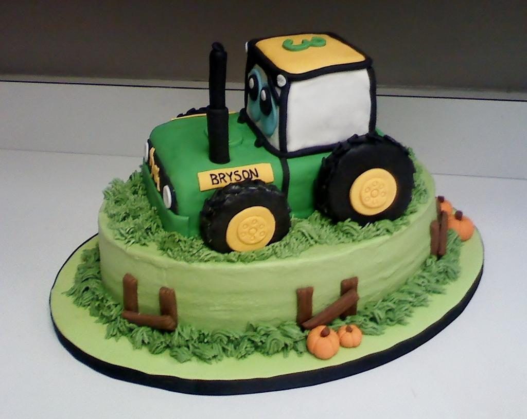 13 Photos of Green Tractor Cakes 13 Photos of Green Tractor Cakes