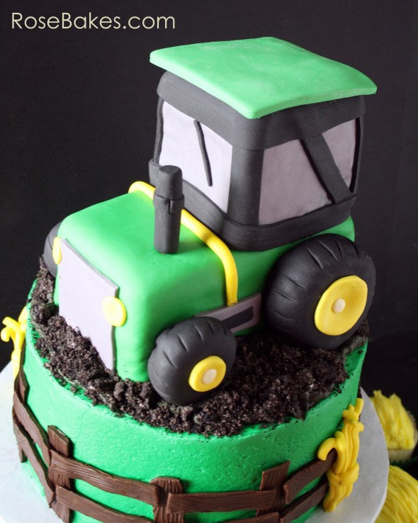Tractor Birthday Cake Tractor Birthday Cake
