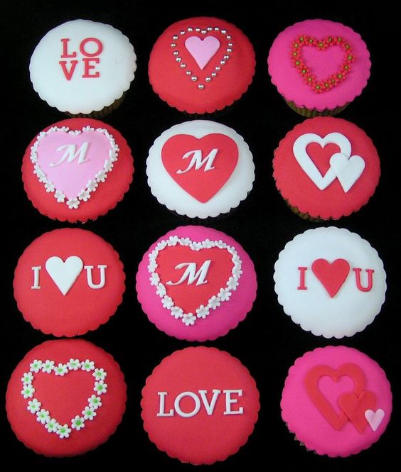 Valentine Cake and Cupcake Decorating Ideas