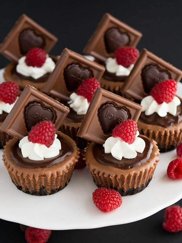 Valentine Mini Chocolate Desserts