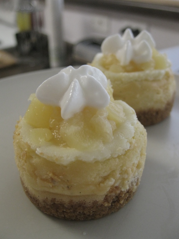Vanilla Wafer Mini Cheesecakes