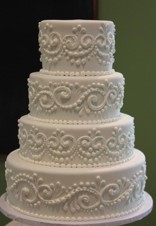 Wedding Cake Piping Designs