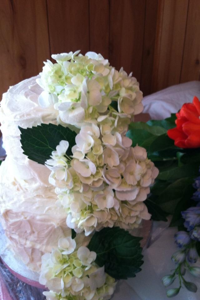10 Photos of White Hydrangea Wedding Cupcakes