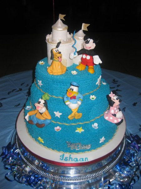 3 Tier Disney Cake