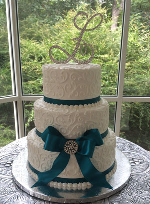 3 Tier Wedding Cake