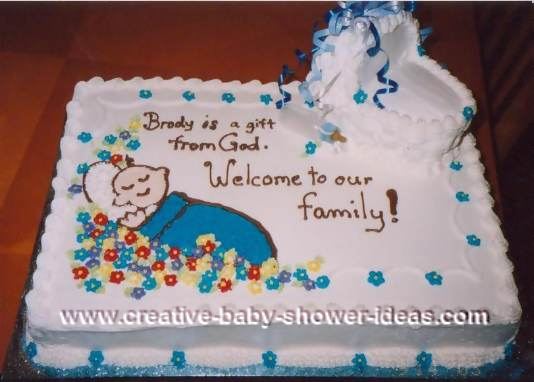 Adoption Shower Cake Ideas