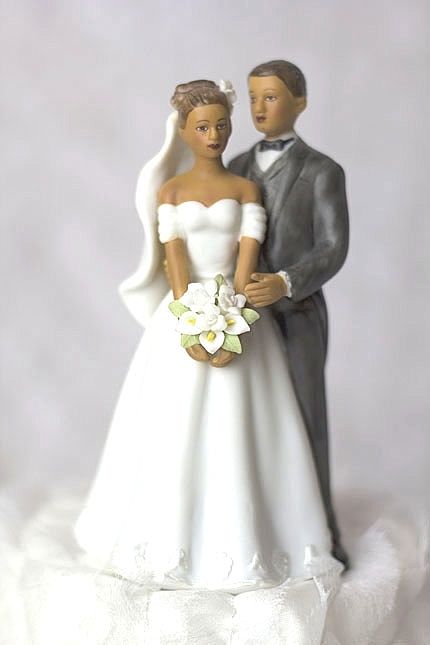 African American Cake Toppers