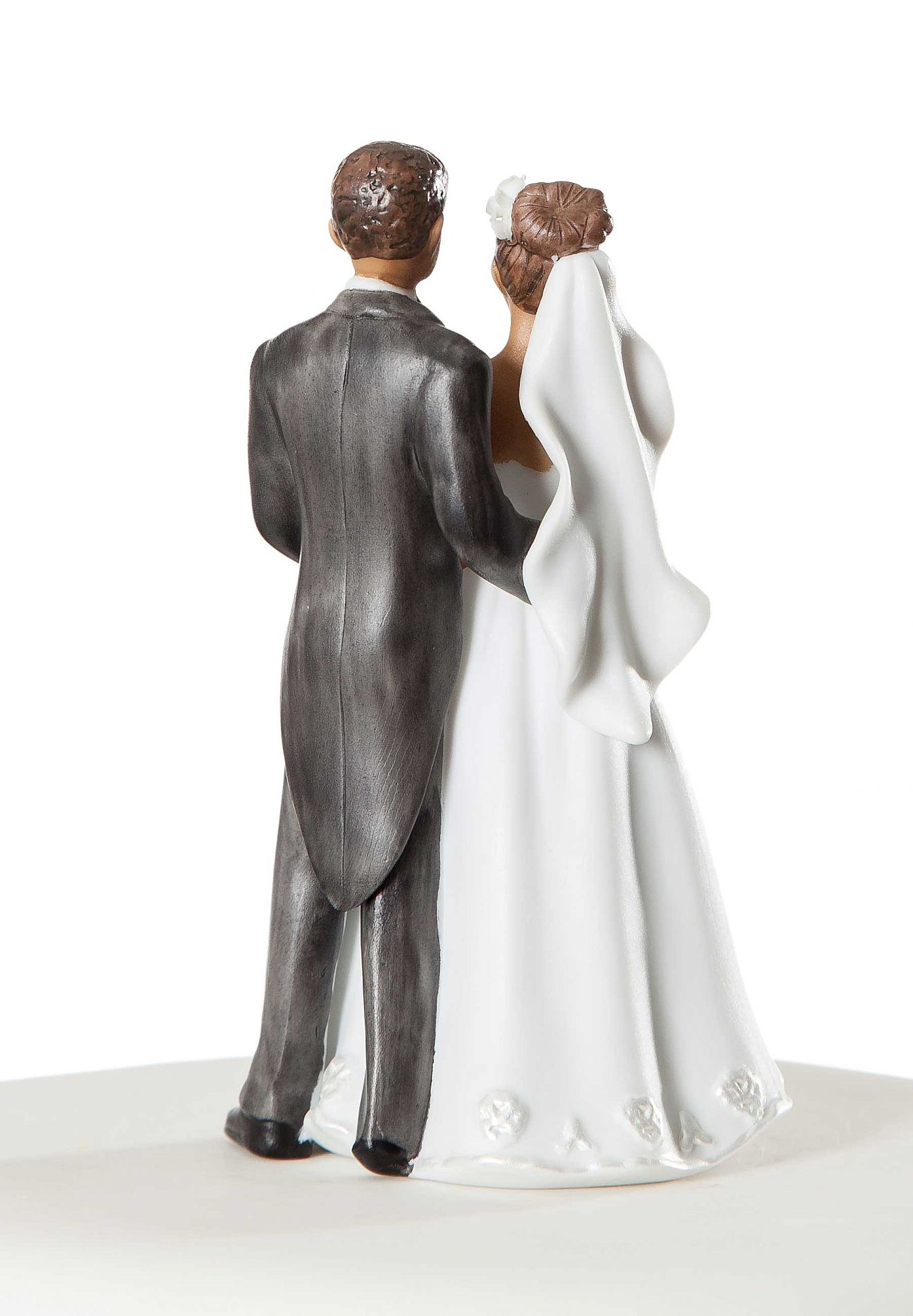 African American Elegant Wedding Cake Topper