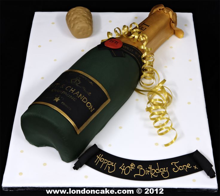 Alcohol Shaped Birthday Cakes Alcohol Shaped Birthday Cakes