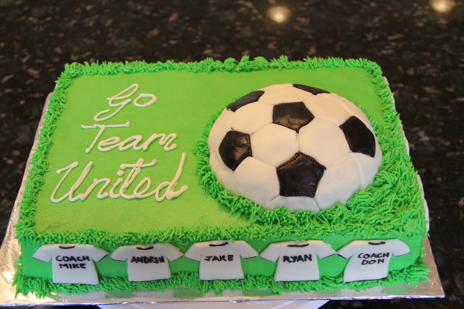 America Soccer Team Cake