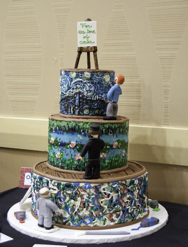 Art Inspired Cake Art Inspired Cake