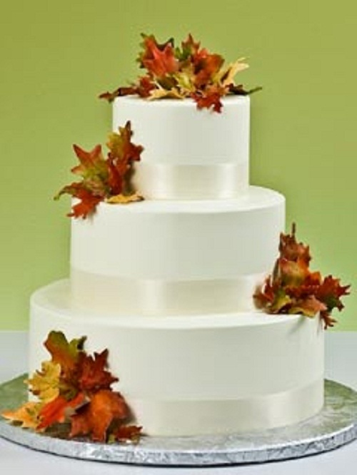Autumn Fall Wedding Cakes
