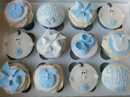 9 Photos of White Cupcakes For Boys