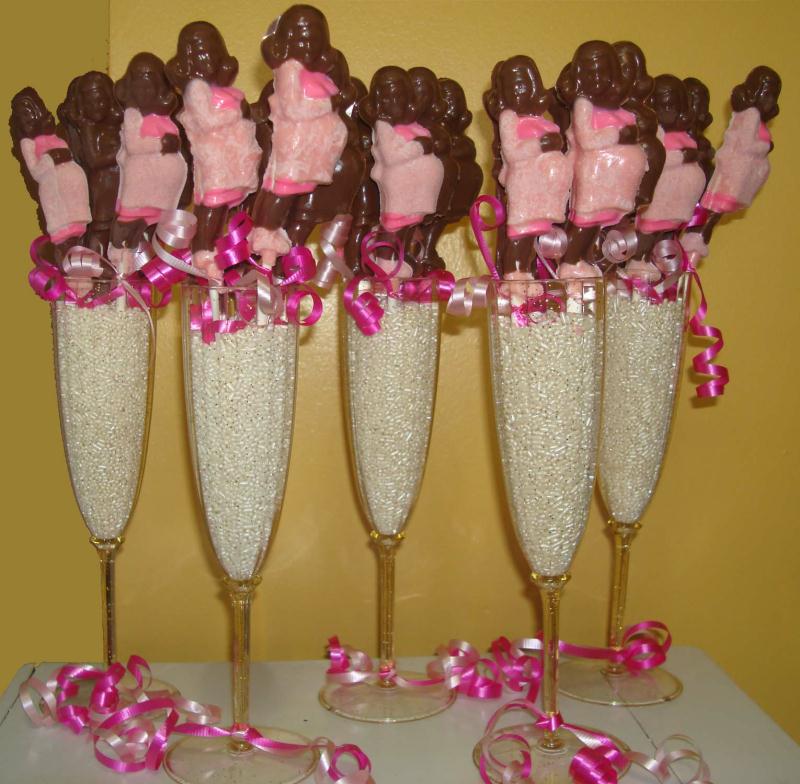 Baby Shower Chocolate Lollipops