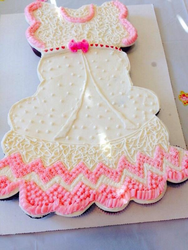 Baby Shower Pull Apart Cupcake Cake