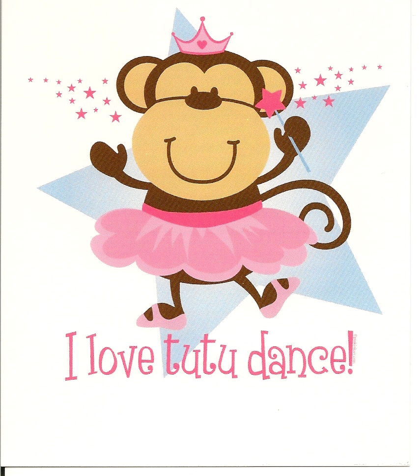 Ballerina Monkey Cake Topper Ballerina Monkey Cake Topper