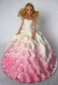 Barbie Doll Cake Decoration